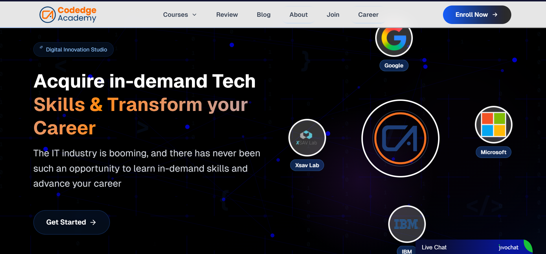 Codedge Academy Website Redevelopment